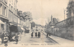 Delcampe - CPA 89 TONNERRE / RUE DE L'HOPITAL - Tonnerre