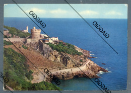 Delcampe - °°° Cartolina N. 7811 - S. Felice Circeo Torre Cervia E Il Faro Viaggiata °°° - Latina