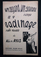 Delcampe - Partition Musicale Ancienne, Un Regard Un Sourire Et Badinage, 18 Pages,  Fr 2.35 E - Partituras