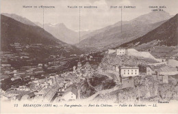 Delcampe - [-15%] CPA - 05 - BRIANCON - Vue Générale - Fort Du Chateau - Vallée Du Monétier - LEVY Fils Et Cie - Briancon