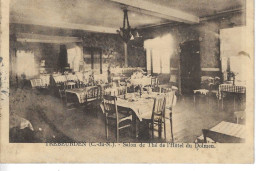 Delcampe - 22 - TREBEURDEN - Belle Vue Du Salon De Thé De L'Hôtel Du Dolmen ( Deux Timbres Taxe ) - Trébeurden