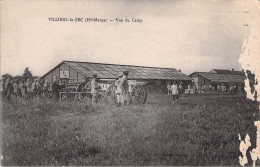 Delcampe - [-40%] CPA - 52 - MILITARIAT - VILLIERS Le SEC - Vue Du Camp - Carte Abimée Sur Le Coté Droit Voir Scan - Barracks