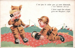 Delcampe - [-15%] CPA Illustrateur Janser - Militaire - I Dont Want The Colonnel Give Me Mayfair 2 846 - Janser