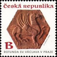Delcampe - ** 1176 - 7 Czech Republic Medieval Tiles Of The St Vaclav Rotunda 2022 - Ongebruikt