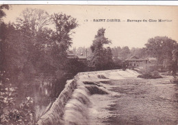 Delcampe - SAINT DIZIER BARRAGE DU CLOS MORTIER TBE - Saint Dizier