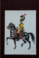 Delcampe - MILITARIA - Royaume Du DANEMARK : Gemeiner, Garde Du Corps à Cheval,1828 - Uniformen