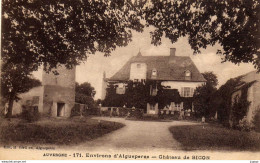 Delcampe - Environs D'Aigueperse  Château De BICON - Aigueperse