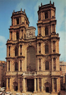 Delcampe - [-10%] FRANCE - Rennes - Cathédrale St Pierre - Façade - Architecture - Tour - Vitraux - Colonne - Sculpture - Carte Pos - Rennes