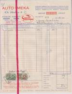 Delcampe - Factuur Facture - Auto Meka - Ets Hostens & Zoon - Moeskroen Mouscron - 1964 - Automobile