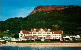 Delcampe - PERCÉ, QUÉBEC - HÔTEL LA NORMANDIE - PUB. PAR W. SCHERMER - - Percé