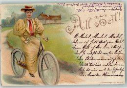 Delcampe - 13265566 - All Heil Damenrad - Motorräder