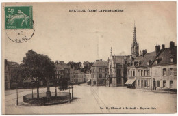 Delcampe - BRETEUIL (Eure) La Place Laffitte - Breteuil