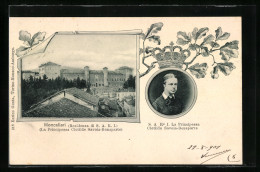 Delcampe - Cartolina Moncalieri, Residenza Di Principessa Clotilde Savoia-Bonaparte - Moncalieri