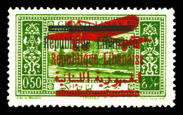 Delcampe - ** N°29c, 0 Pi 50: Double Surcharge Noire Et Rouge. TTB  Qualité: **  Cote: 475 Euros - Posta Aerea