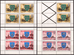 Delcampe - F-EX60137 ENGLAND UK JERSEY MNH 1976 BOOKLED DEFINITIVE PARISH ARMS COAT SHEET. - Jersey