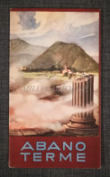 Delcampe - ABANO TERME - Opuscolo Pieghevole Con Foto E Illustrazioni Monestier - Autres & Non Classés