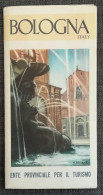Delcampe - BOLOGNA - Pieghevole Turistico ENIT Con Foto E Mappa Illustrata - Autres & Non Classés