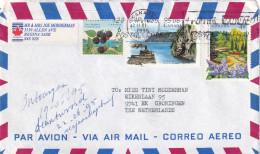 Delcampe - SA22f Canada, Regina Sask 1995 To Groningen, Netherlands Air Mail, Cover - Sonstige & Ohne Zuordnung