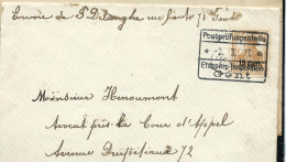 Delcampe - Env. Ent.  - Etapes De La 4* Armée ( Gent)  Obl. 02/03/1917 - OC26/37 Staging Zone