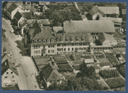 Delcampe - St. Friedrich Luise Erholungsheim Heiligenberg Luftbild, Gelaufen 1962 (AK2196) - Salem