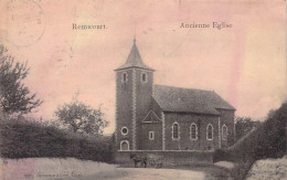 Delcampe - [-50%] BELGIQUE - REMICOURT - Ancienne Eglise - Edit Caremme Albert - Carte Postale Ancienne - Remicourt