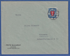 Delcampe - Danzig 1936 Wappen 50 Pfg Mi.-Nr. 200xa Als EF Auf Brief Nach München - Brieven En Documenten