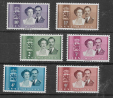 Delcampe - TIMBRE STAMP ZEGEL LUXEMBOURG COUPLE ROYAL 465-470  XX - Autres & Non Classés