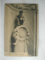 Delcampe - BRUXELLES - BRUSSEL - Manneken Pis En Poilu Français - Monumenti, Edifici