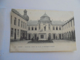 Delcampe - DINANT Cour De L'Hôtel De Ville Le Monument Wiertz   Carte Postale Précurseur Postcard - Dinant