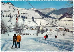 Delcampe - Niederau Im Hochtal - Wildschönau Mit Ûbungswiese Und Schlepplift - Wildschönau
