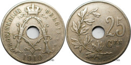 Delcampe - Belgique - Royaume - Albert Ier - 25 Centiemen 1910 - TB+/VF35 - Mon8662 - 25 Cents