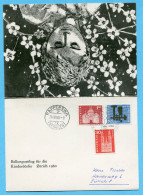 Dppel - Ballonkarte 1960-13b, Gestempelt Rapperswil - Erst- U. Sonderflugbriefe