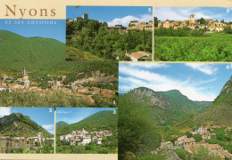 Delcampe - CPM - D  - DROME - NYONS ET SES ENVIRONS - MULTIVUES - LES PILLES - VENTEROL - SAINT MAY - AUBRES - VINSOBRES - Nyons