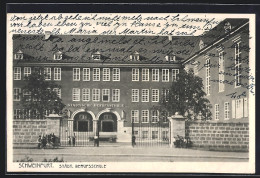 Delcampe - AK Schweinfurt, Städt. Berufsschule Mit Hof - Schweinfurt