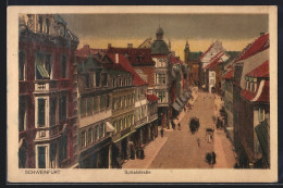 Delcampe - AK Schweinfurt, Partie In Der Spitalstrasse - Schweinfurt