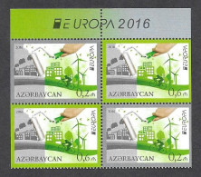 Delcampe - Europa 2016 / Pensez Vert - Azerbaîdjan - Du Carnet / Think Green - Azerbaijan - From Booklet - MNH - 2016