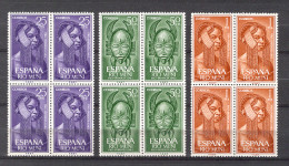 Delcampe - Rio Muni 1962 - Pro Infancia Ed 29-31 Bl (**) - Rio Muni