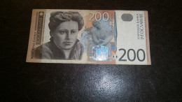 Delcampe - JUGOSLAVIJA 200 DINARA 2001 - Serbie