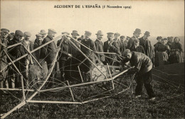 Delcampe - DIRIGEABLES - Accident De L'ESPANA Le 5 Novembre 1909 - Zeppeline