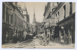 Delcampe - Laigle, Rue De Bécane Et L'hôtel De L'aigle D'or (lt16) - L'Aigle