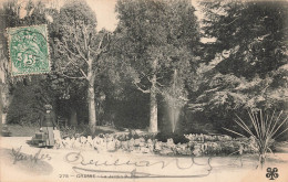 Delcampe - [-10%] FRANCE - Grasse - Jardin Public - Fontaine - Promenade - Valise - Animé - Oblit Ambulante 1907 - Carte Postale An - Grasse