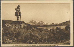 Delcampe - CPA - Route Napoléon - LAFFREY - La Statue De Napoléon Sur Les Bords Du Grand Lac - Laffrey