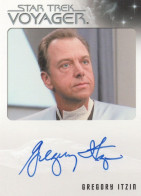 Delcampe - Gregory Itzin Star Trek Voyager Hand Signed Autograph Card - Televisione E Internet