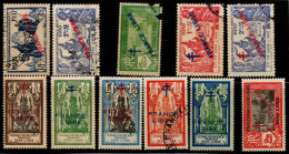 Delcampe - INDE FRANCAISE - N°155 - 158 - 160 - 178/182 - 205 - 212/216 - * OB - B/TTB - Other & Unclassified