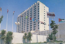 Delcampe - Amra Hotel Amman Jordan THF Queen Alia Airport Postcard - Dubai