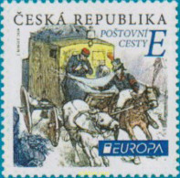 Delcampe - 626939 MNH CHEQUIA 2020 EUROPA CEPT 2020 - ANTIGUAS RUTAS POSTALES - Ongebruikt