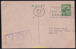 Delcampe - 697247 MNH FILIPINAS 1943 OCUPACION JAPONESA - Philippinen
