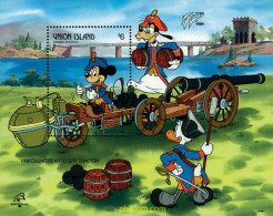 Delcampe - 296940 MNH SAN VICENTE GRANADINAS. UNION ISLAND 1989 PHILEXFRANCE 89. 200 ANIVERSARIO DE LA REVOLUCION FRANCESA - Disney