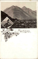 Delcampe - Souvenir De Martigny - Litho - Martigny