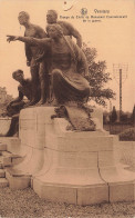 Delcampe - [-10%] BELGIQUE - Verviers - Groupe De Civilis - Monument Commémoratif - Guerre - Militaria - Nels - Carte Postale Ancie - Verviers